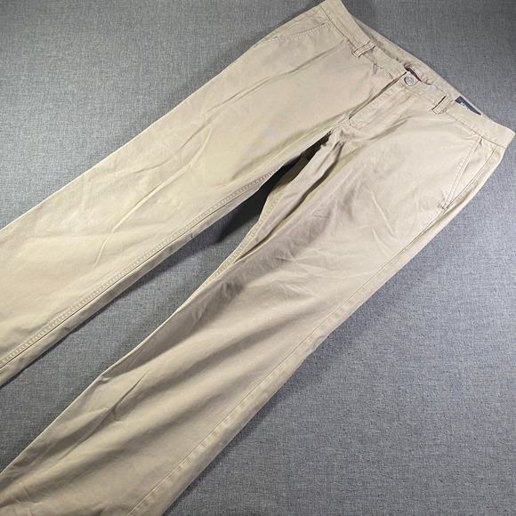 BONOBOS Mens Straight Leg Khaki Pants Size 36/34 Chino Casual Workwear Trousers - Picture 1 of 9